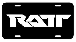 &#39;RATT&#39; ~ License Plate/Tag ~ Metallica/Halestorm/Motley Crue/Guns n&#39; Ros... - £14.28 GBP