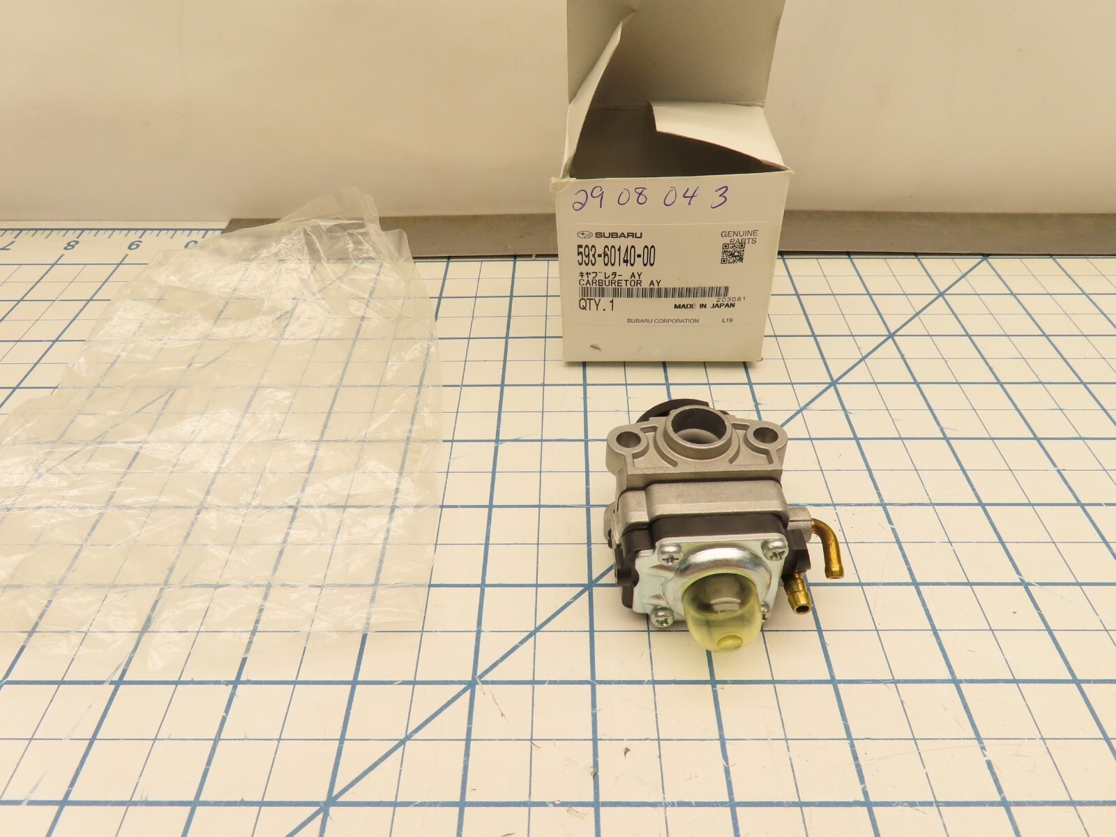 Subaru Robin 593-60140-00 Carburetor Assembly - $69.98