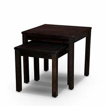 DTY Outdoor Living Longs Peak Eucalyptus Two Shelf Side Table - Espresso - €138,95 EUR+