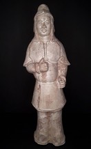 Sui -tang Straw-Glazed Figurine De Un Tomb Guardian - £3,047.34 GBP