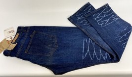 Evolution in Design Slim Straight Blue Jeans 36 x 32 NEW $60 MSRP  - £25.66 GBP