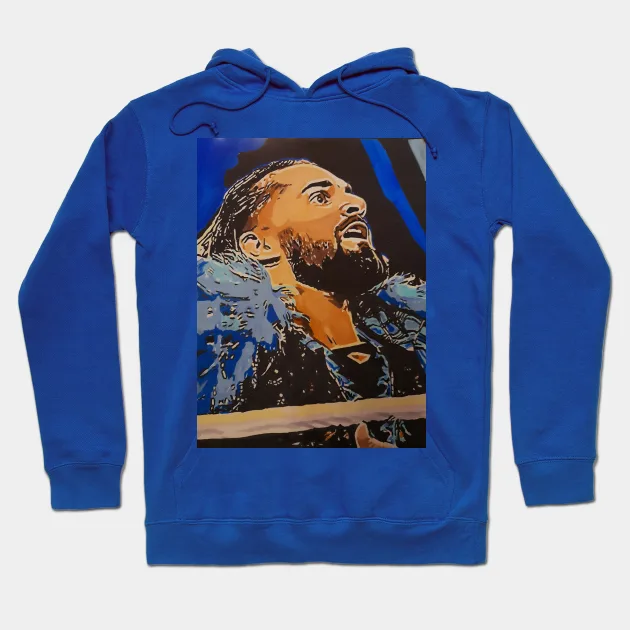 Wwe Seth Rollins Painting Hoodie - $36.99