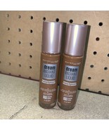 2 Bottles Maybelline Dream Radiant Liquid Hydrating Foundation 128 MOCHA... - $180.68 MXN