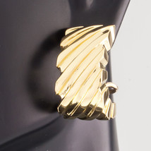 Tiffany &amp; Co.Vintage 18k Oro Stretto Orecchini W/ Omega Posteriori Belli - £2,303.43 GBP