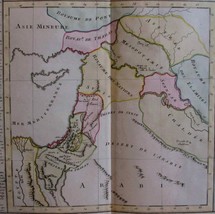 1783  Desnos Mornas Antique Map Egypt Mediterranean Cyprus Red Sea ?????? - £96.37 GBP