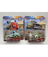 Disney Pixar Cars Color Changers Race Rescue Mater &amp; Sheriff - $566.65 MXN