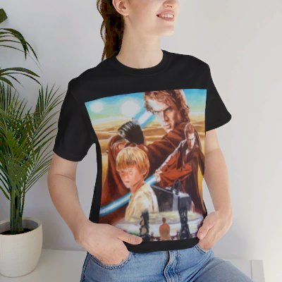 Chosen One: Anakin Skywalker Tee STAR WARS SHIRT..