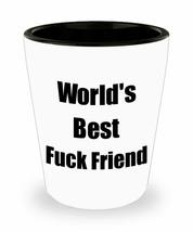 Fuck Friend Shot Glass Worlds Best Funny Gift Idea For Liquor Lover Alcohol 1.5o - £10.09 GBP
