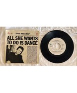 Vintage Don Henley 45 rpm Record Picture Sleeve All She Wants To Do Is D... - €5,94 EUR