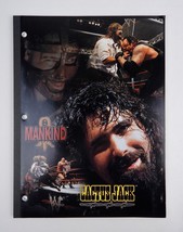 1 Single WWF WWE Mankind Cactus Jack Wrestling School Paper notebook standard - £5.04 GBP