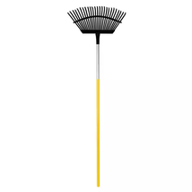 48 In. Aluminum Handle 25-Tine Lawn Rake - $29.87