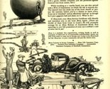 1930 Comic Auto Insurance Magazine Ad AETNA IZE  - £12.73 GBP
