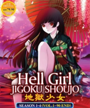DVD Anime HELL GIRL Jigoku Shoujo Complete Series Season 1-4 (1-90) English Sub - £23.66 GBP