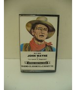 John Wayne In Fort Apache &amp; Stagecoach Cassette NLC 5032 Radio Play VG+ - $8.49