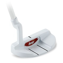 An item in the Sporting Goods category: Bionik 105 Nano White Golf Putter Right Handed Semi Mallet Style with Alignment 