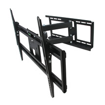 MegaMounts Full Motion Television Wall Mount with Bubble Level for 32-70 Inch Di - £82.46 GBP