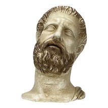 Hippocrates Father of Medicine Physician Bass-relief Wall Head Bust Scul... - $56.06