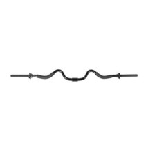 CAP Barbell RB-48T2B Super Curl Bar, Black, 48&quot; - $2,428.88 MXN