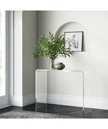 Acrylic console tables waterfall style clear and colors - £468.32 GBP+