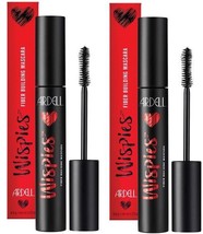 2 Ardell Wispies Fiber Building Mascara Jet Black New In Box - £9.33 GBP