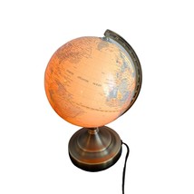 Fucashun Touch On Low, High Off Lighted World Globe Equatorial Scale Wor... - $18.80