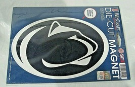 NCAA Penn State Nittany Lions 7 1/2&quot; by 5&quot; Auto Die-Cut Magnet Logo by W... - £14.46 GBP