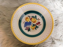 Vintage Stangl Pottery USA Hand Painted Signed Fruit Serving Bowl Trenton - £26.87 GBP