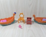 Disney Princess Little Kingdom Ariel Rapunzel boats vanity treasure ches... - £9.93 GBP
