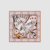 (W) Louis Vuitton LV Feathers Square - 70 S00 Rose Claire - $599.98
