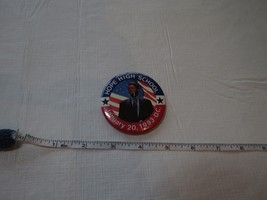 Hope High School Bill Clinton pin button January 20 1993 DC Democrat cam... - £10.51 GBP