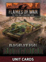 Bagration Romanian Command Card Pack (26x Cards) Late War Flames of War - $19.99