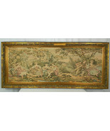 Large Atq Vtg Intricate Colorful French Tapestry Framed Boucher / Baucher - £602.88 GBP