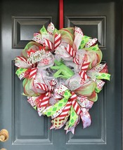 grinch who stole christmas , grinch christmas wreath, christmas wreat - $59.39