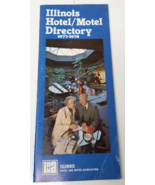 Illinois Hotel Motel Directory 1977 1978 Brochure Lodging Association To... - £15.02 GBP