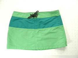 Patagonia Womens Green Nylon Surf Beach Walking Sport Mini Skirt Size 8 - £26.74 GBP