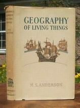 Geography Of Living Things M. S. Anderson Man Climate Affects Famine 1964 [Hardc - £38.72 GBP