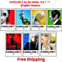 Choujin X Comic Manga Vol.1-7 by Sui Ishida (Tokyo Ghoul) Loose/ Single ... - $536.22 MXN