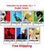 Choujin X Comic Manga Vol.1-7 by Sui Ishida (Tokyo Ghoul) Loose/ Single ... - €26,31 EUR