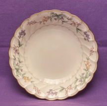 Noritake china Brookhollow retired pattern 4704 soup or cereal bowl 7.5&quot; - £20.45 GBP