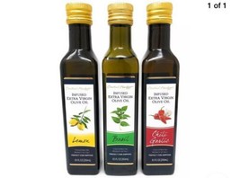 Central Market Flavor Infused Extra Virgin Olive Oil Gift Set. 3 Flavors - £38.90 GBP