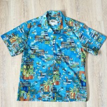 Knott&#39;s M 45” Chest Berry Farm Vintage Employee Ghost Town Button Up SS Shirt - £23.35 GBP