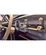 Vintage VW Beetle AM FM Radio &amp; Speaker with AUX input USB iPod MP3 &amp; Bl... - £385.33 GBP