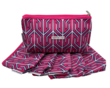 Clinique Cosmetic Makeup Bags by Jonathan Adler Lot of 6 Purse Organizer - £13.44 GBP