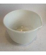 Vintage Glasbake Made for Sunbeam 20CJ Large White Milk Glass Mixer Mixi... - $6.34 CAD
