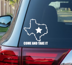 Come And Take It Texas Razor Wire Border Crisis Vinyl Decal Sticker - $5.00+