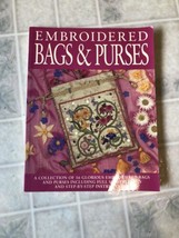 Embroidered Bags and Purses new! Paperback Sally Milner Patterns included - £11.74 GBP