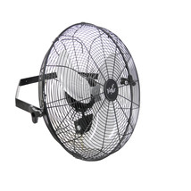 ie Air Dual Function 18 Inch Wall Mountable Tilting Fan with 3 Speed Motor in... - £87.54 GBP