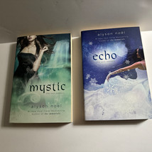 2 Books Echo And Mystic In Soul Seekers Series by Alyson Noël  Trade Paperback - £14.20 GBP