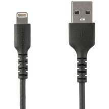 StarTech.com 3 foot (1m) Durable White USB-A to Lightning Cable - Heavy ... - £19.50 GBP
