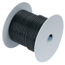 Ancor Black 16 AWG Tinned Copper Wire - 25&#39; [182003] - £3.93 GBP